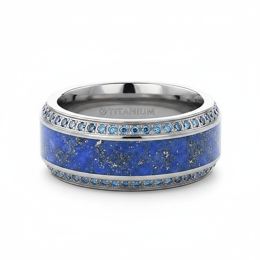 HYDRA Titanium men's wedding band, image 4