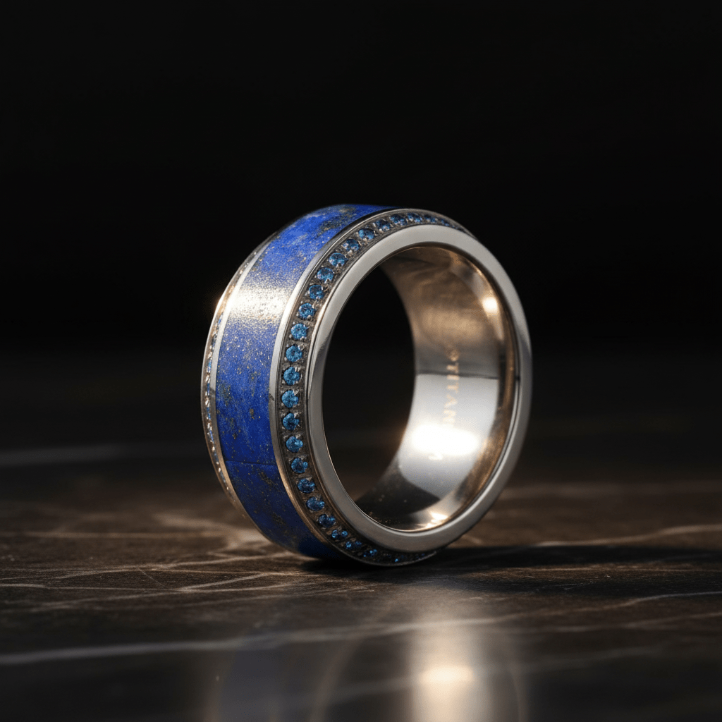 HYDRA Titanium men's wedding band, image 3