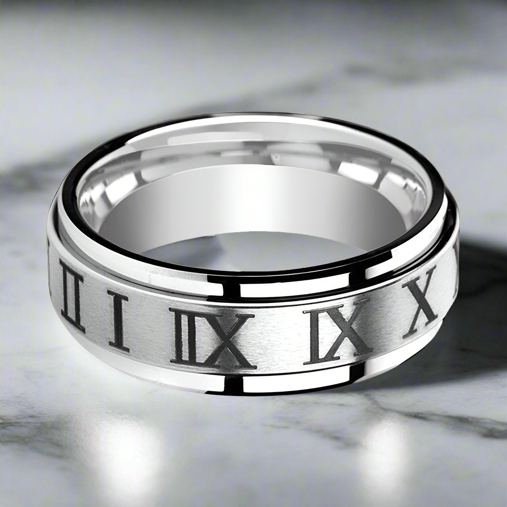 IMPERIUS Tungsten Carbide men's wedding band, image 3