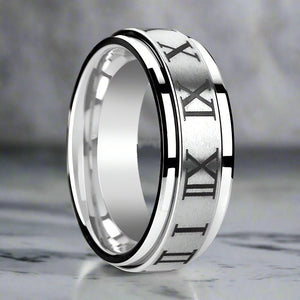 IMPERIUS Tungsten Carbide men's wedding band, image 1