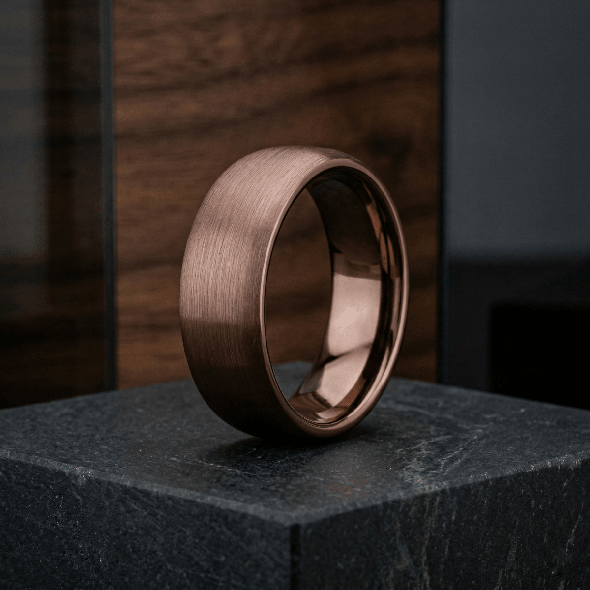 JAVA Tungsten Carbide men's wedding band, image 4