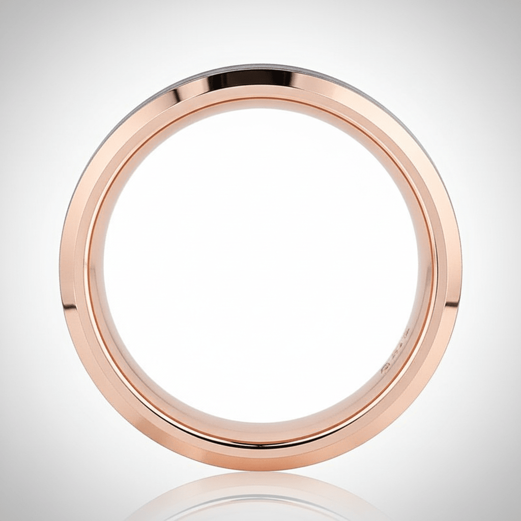 LEONINE — alternate angle — men's tungsten carbide wedding ring | Aydins Jewelry