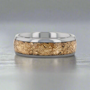 LUXE Tungsten Carbide men's wedding band, image 3