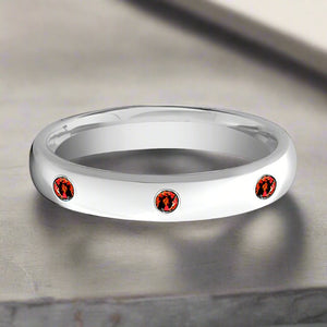 MAERA Tungsten Carbide men's wedding band, image 4