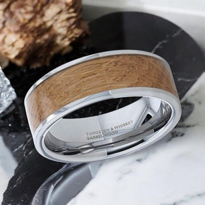 MALT Tungsten Carbide men's wedding band, image 2