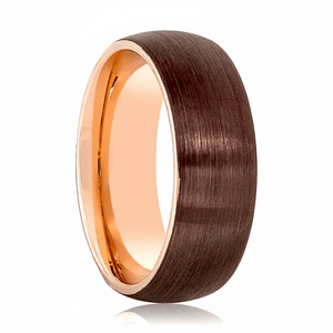 MARAR — hero shot — men's tungsten carbide wedding ring | Aydins Jewelry