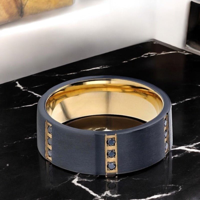 MURAMASA Titanium men's wedding band, image 5
