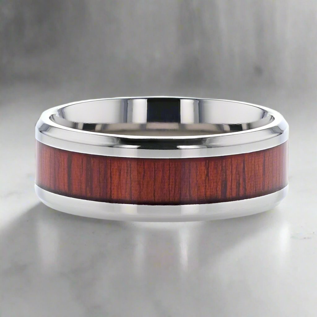 NORRO Titanium men's wedding band, image 3