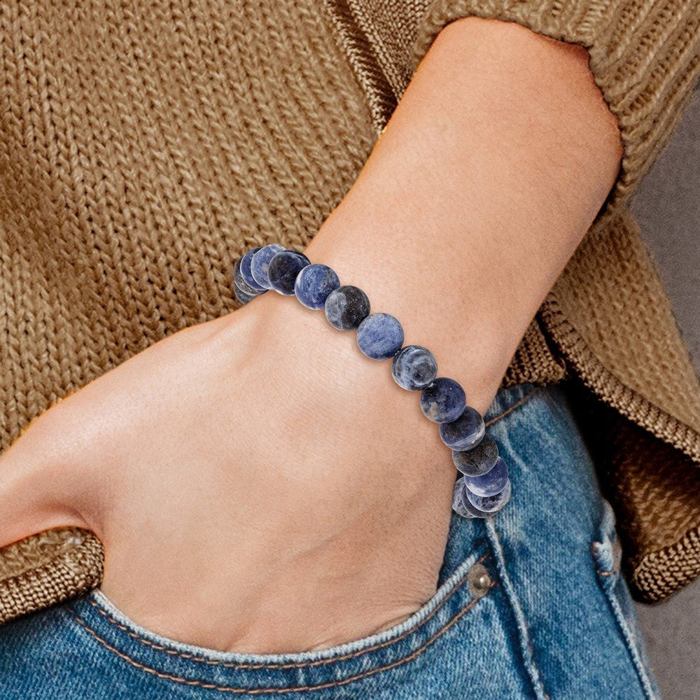 Ocean Serenity Natural Stone Stretch Bracelet