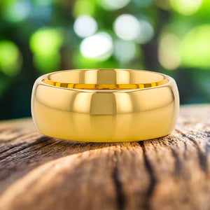 ORO Tungsten Carbide men's wedding band, image 4
