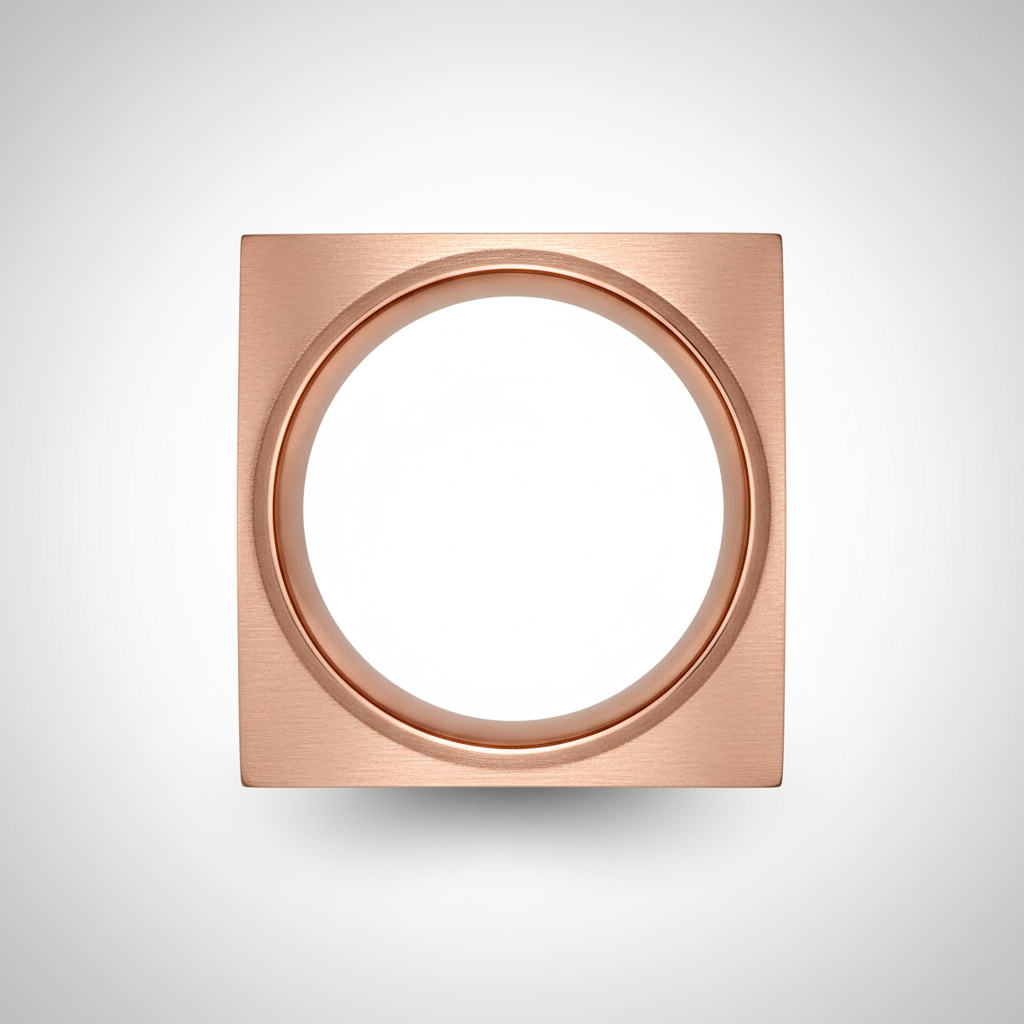 PERCY — close-up detail — men's tungsten carbide wedding ring | Aydins Jewelry