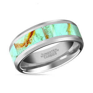 PIERRE Tungsten Carbide men's wedding band, image 2