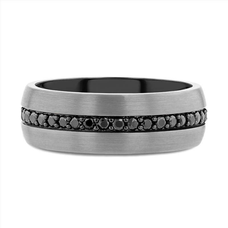 PILOT Tungsten Carbide men's wedding band, image 6