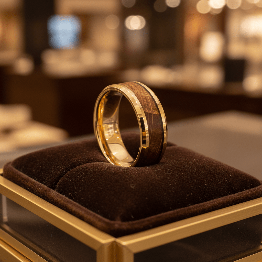 PROOF Tungsten Carbide men's wedding band, image 6