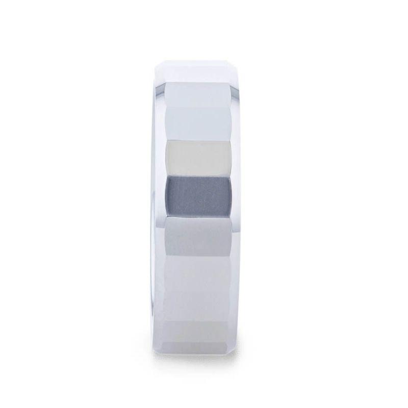 REFLECTOR Tungsten Carbide men's wedding band, image 3