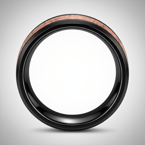 RHYTHM — alternate angle — men's tungsten carbide wedding ring | Aydins Jewelry