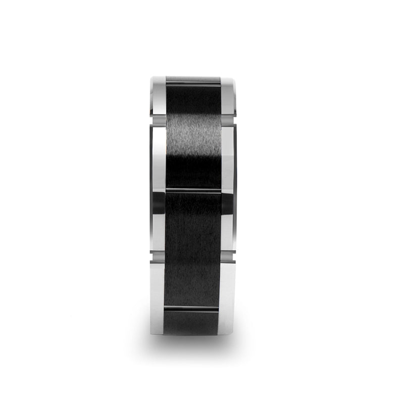 ROCHESTER Tungsten Carbide men's wedding band, image 3