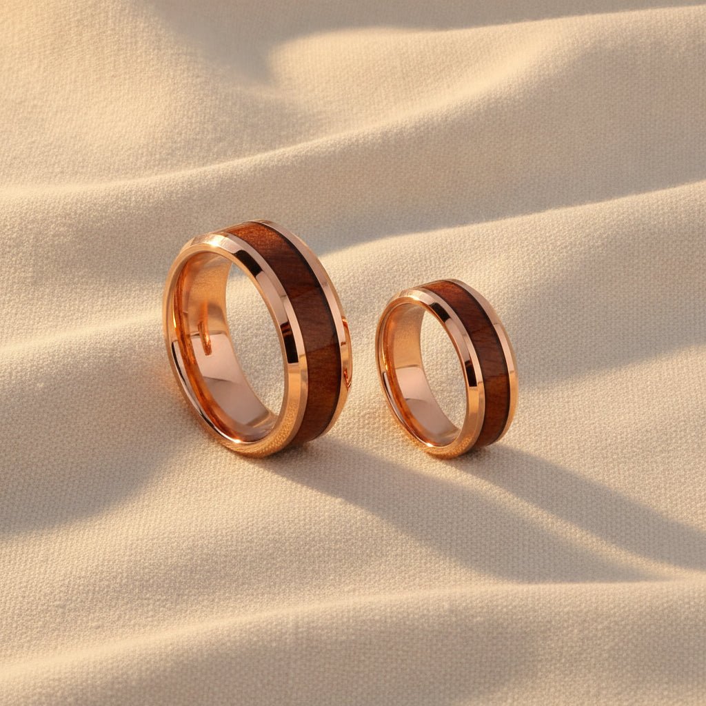 RUSTIC his and hers matching pair