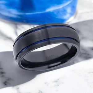 SHERIFF Titanium men's wedding band, image 2
