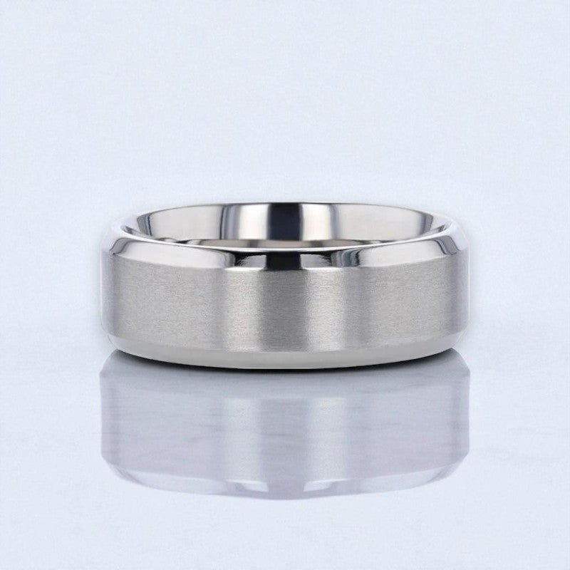 SHIRE Titanium men's wedding band, image 5