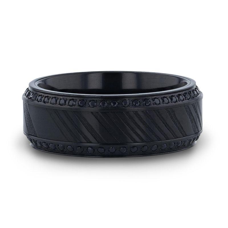 TROPHY Titanium men's wedding band, image 4