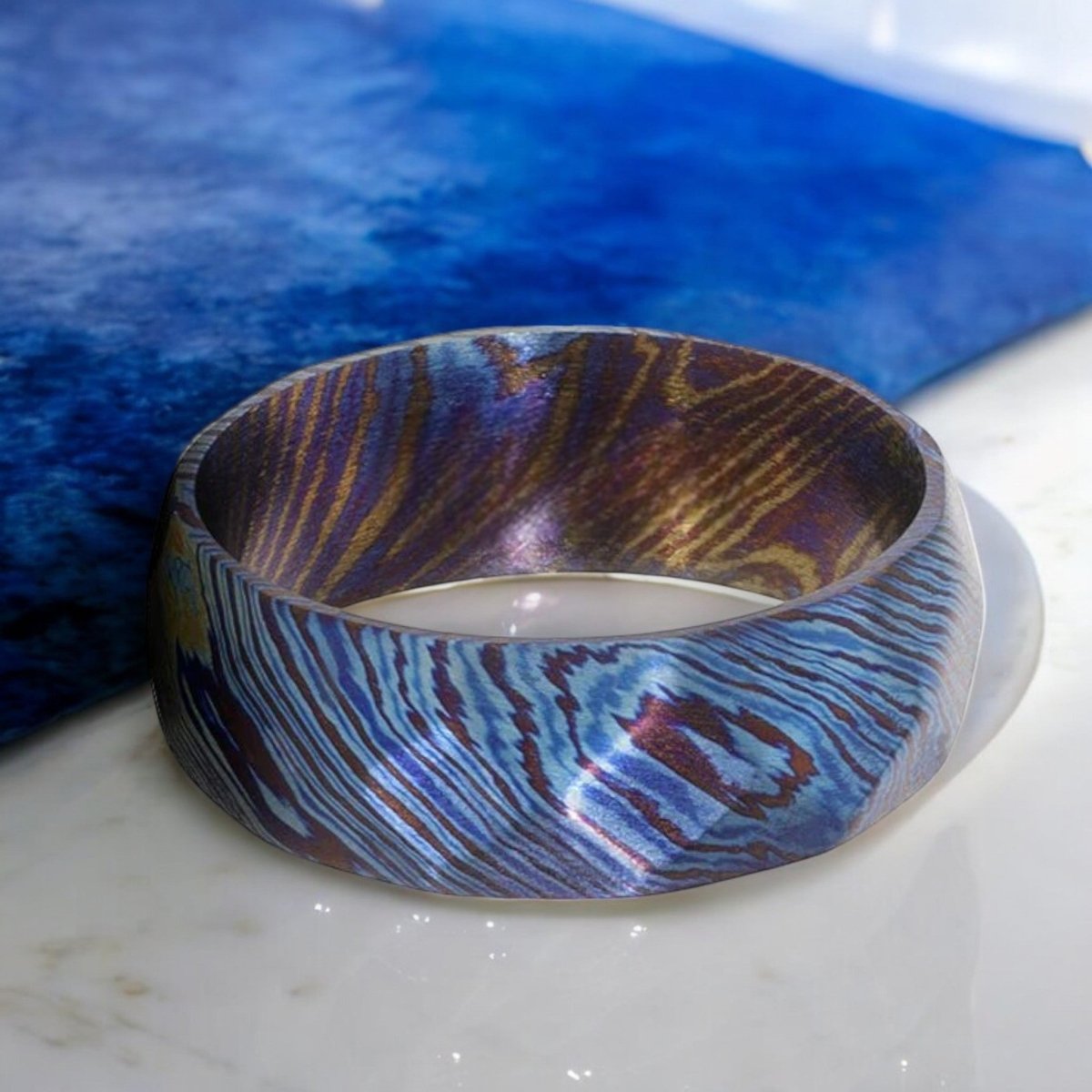 TYRIAN Titanium men's wedding band, image 5