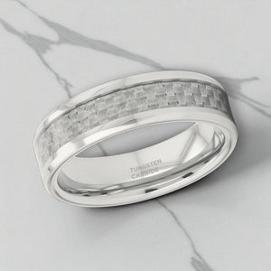 ULTIMA Tungsten Carbide men's wedding band, image 3