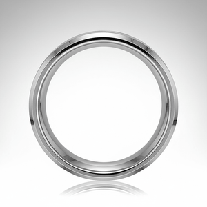 VESPER — alternate angle — men's tungsten carbide wedding ring | Aydins Jewelry
