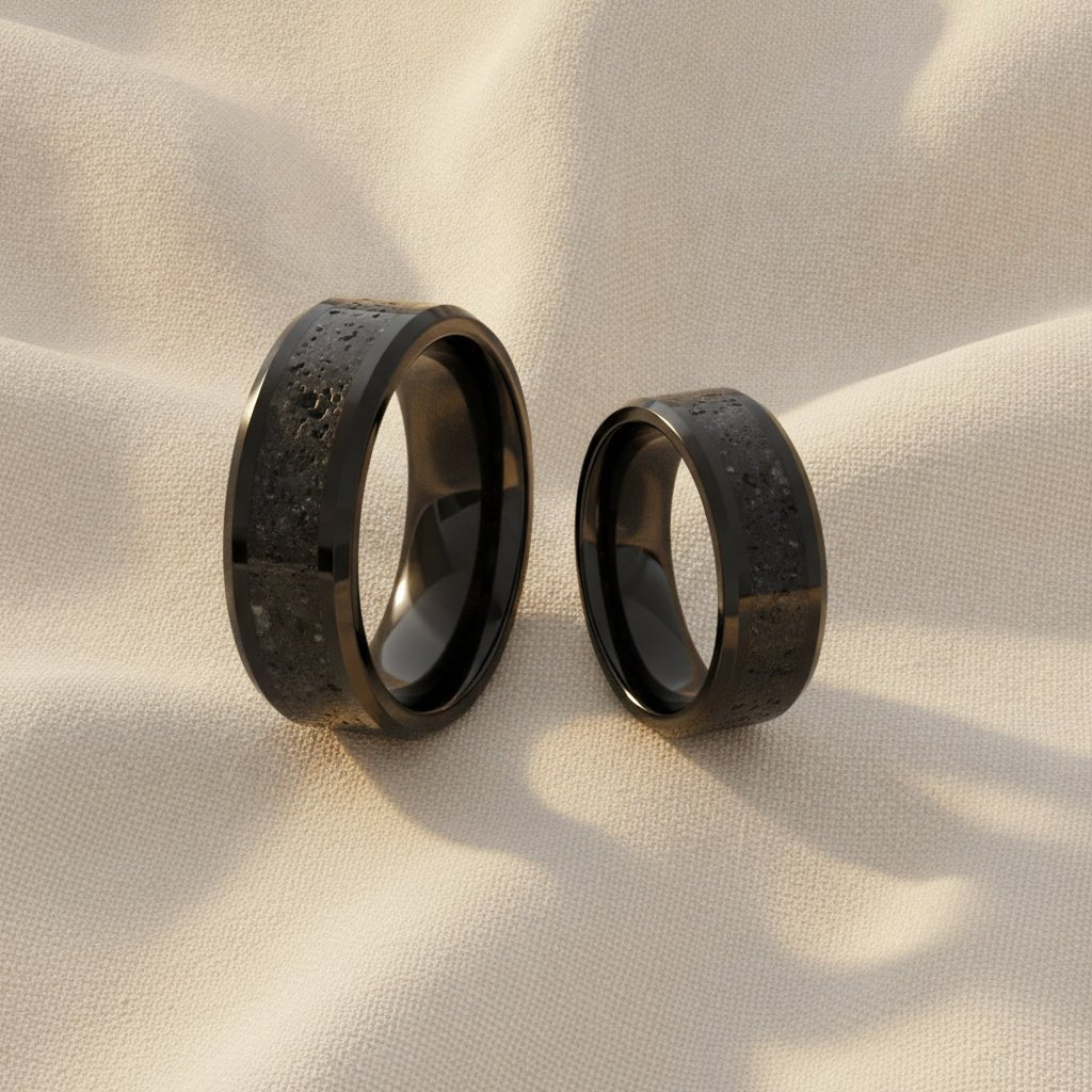 VESUVIUS his and hers matching pair