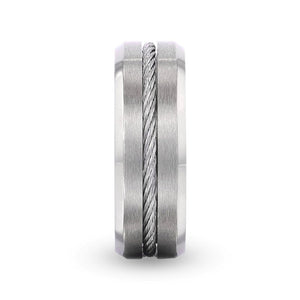 ALBERT Titanium men's wedding band, image 3