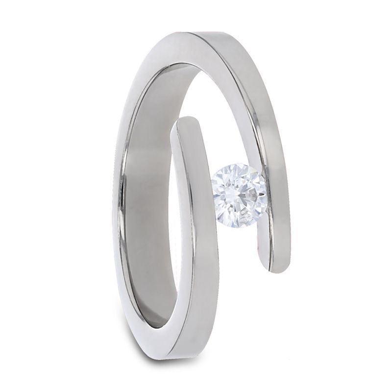 ANNA Titanium men's wedding band, image 1