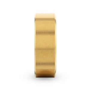 AURELIANO Gold men's wedding band, image 2