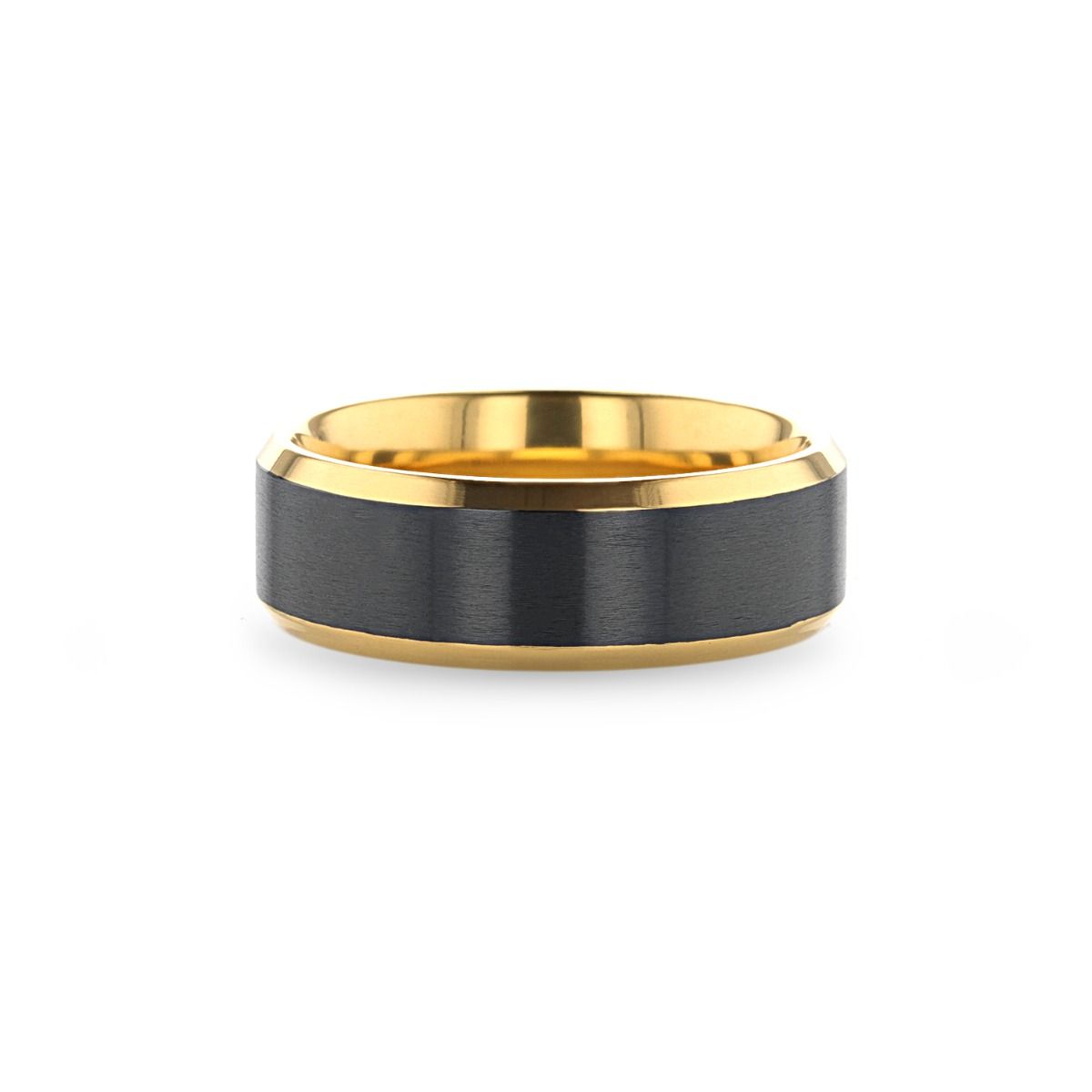 BEAUMONT Gold men's wedding band, image 2