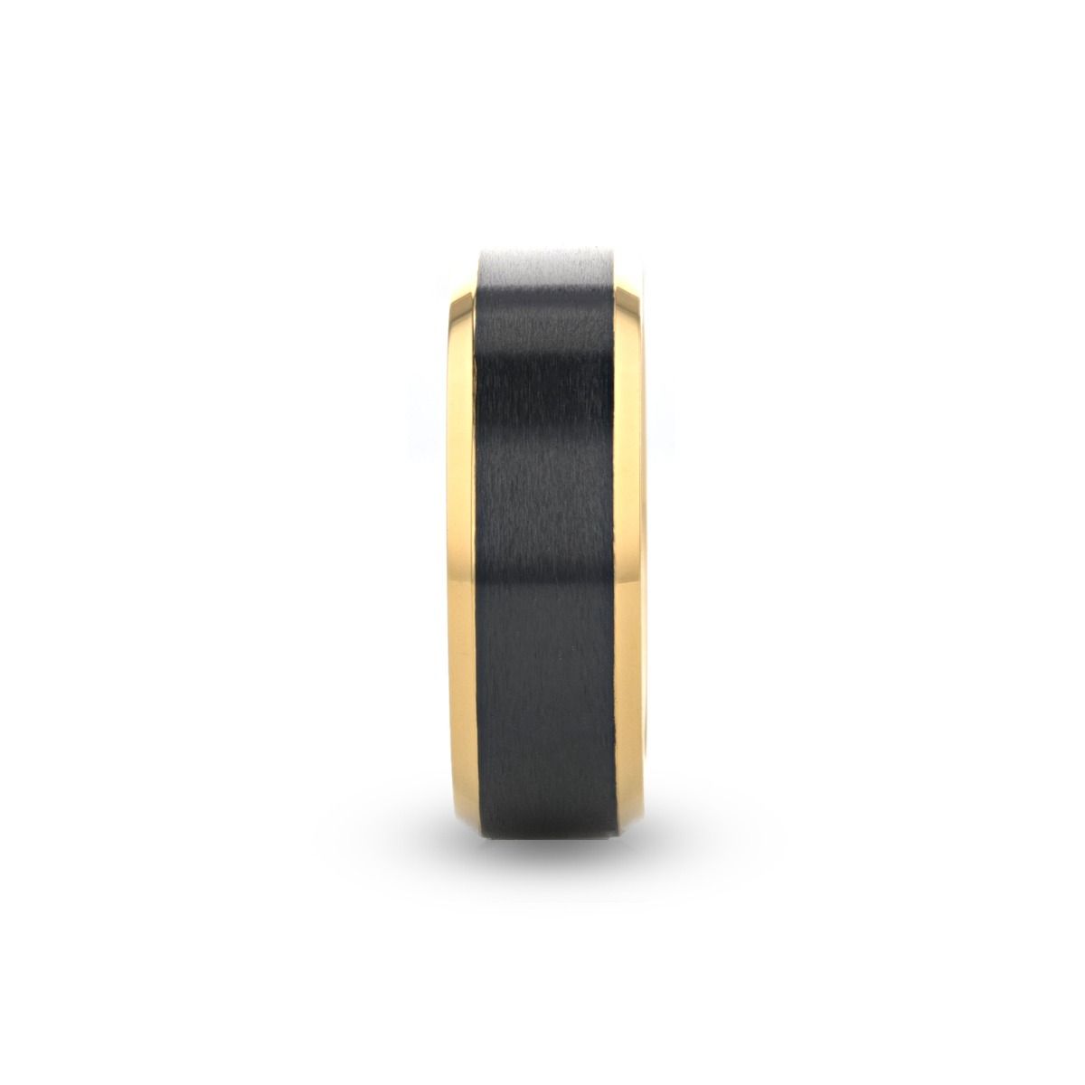BEAUMONT Gold men's wedding band, image 3