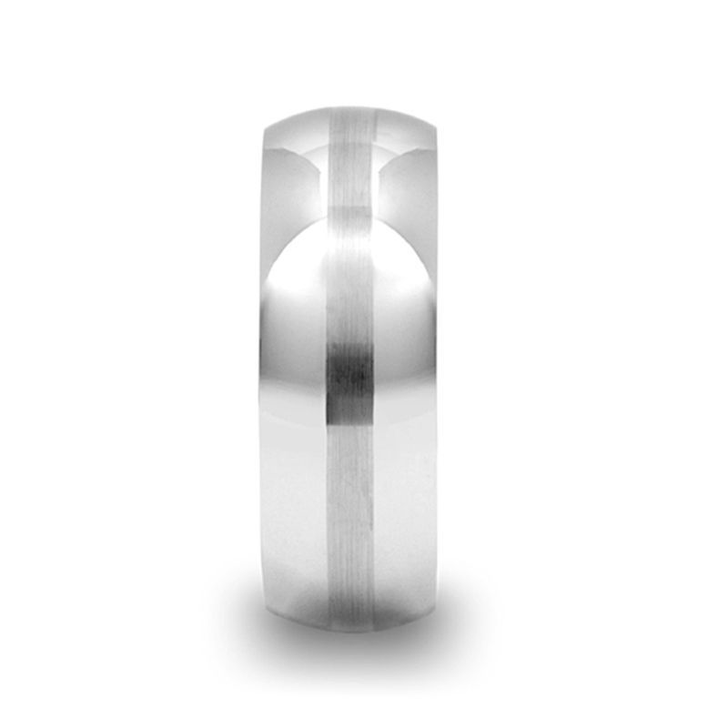 BELLATOR Tungsten Carbide men's wedding band, image 2