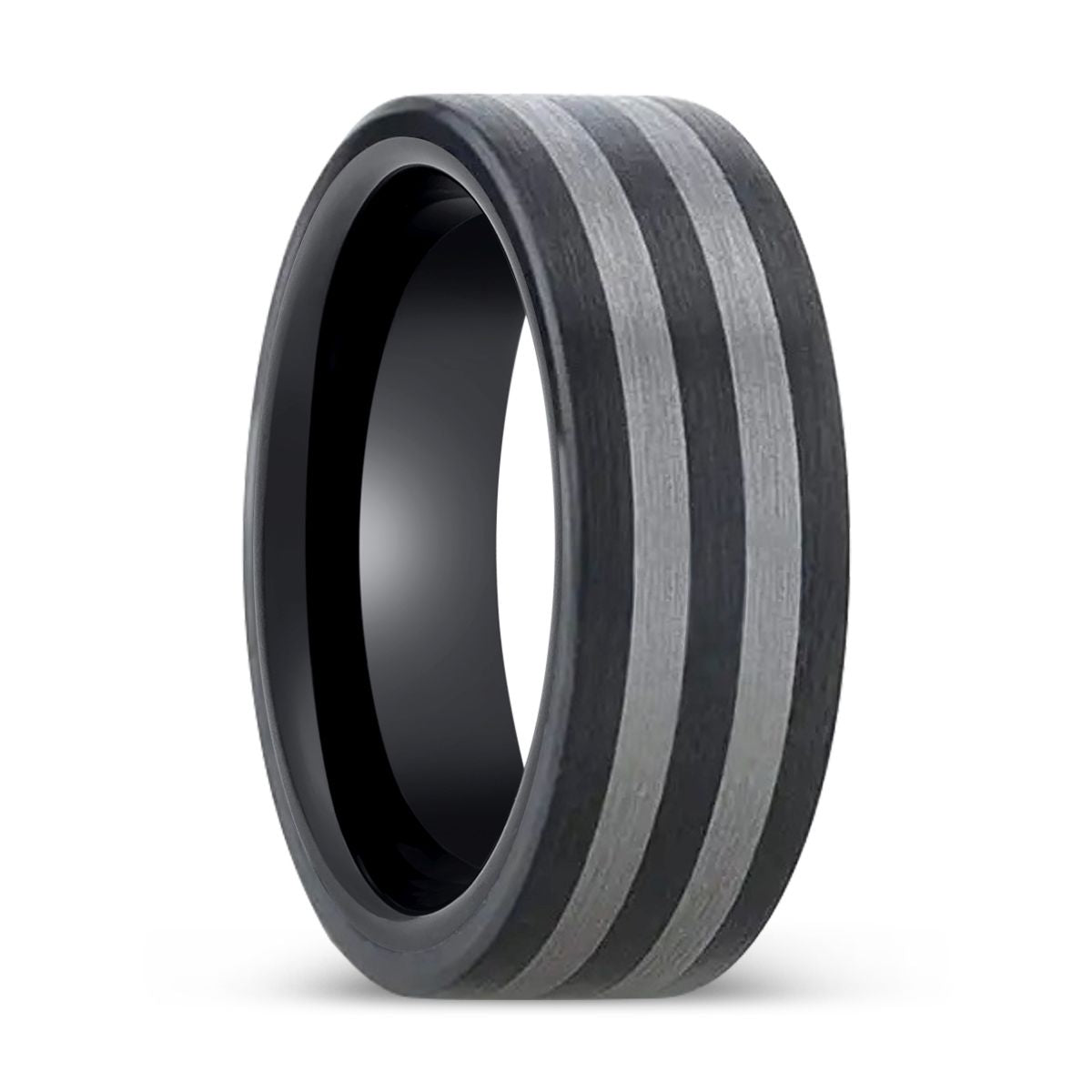 BETA Ceramic men's wedding band, image 1