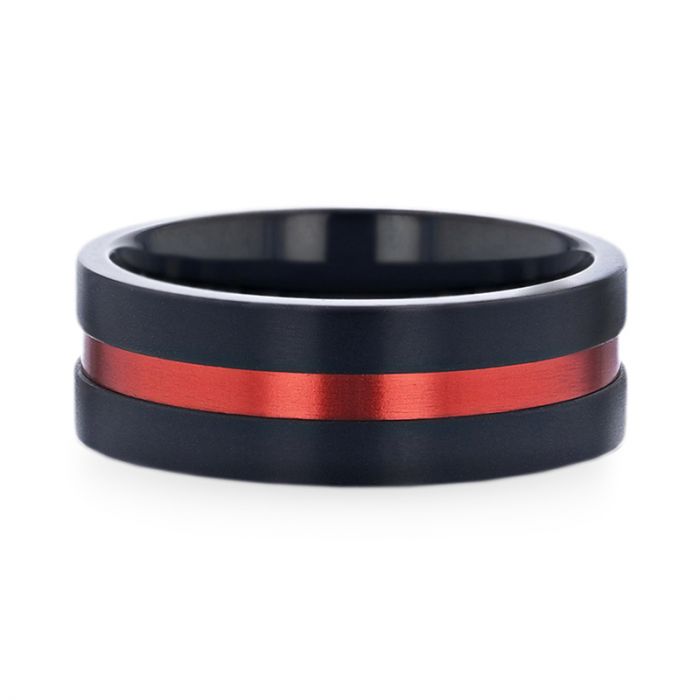 BLAZE Titanium men's wedding band, image 3