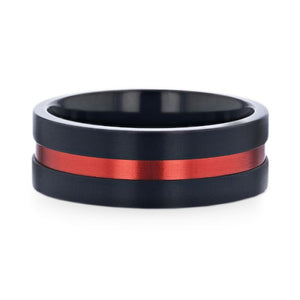 BLAZE Titanium men's wedding band, image 3