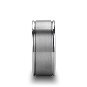 BRIDGEPORT Tungsten Carbide men's wedding band, image 3