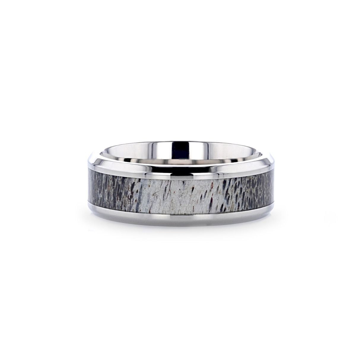 CARIBOU Titanium men's wedding band, image 3
