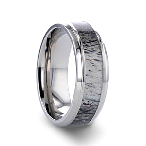 CARIBOU Titanium men's wedding band, image 1
