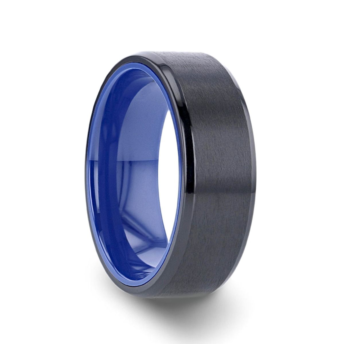 CASTOR Titanium men's wedding band, image 1