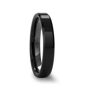CITAR Black Ceramic men's wedding band, image 2