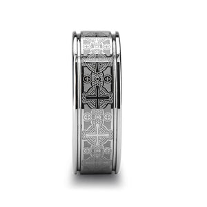 DEACON Tungsten Carbide men's wedding band, image 2