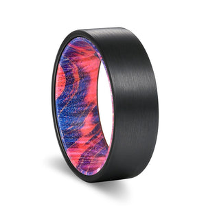 DESTROYER — hero shot — men's tungsten carbide wedding ring | Aydins Jewelry