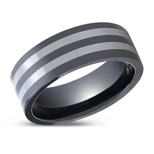 DIPLO Ceramic men's wedding band, image 2