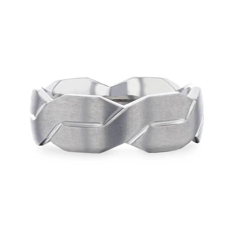 ENDURE Titanium men's wedding band, image 3