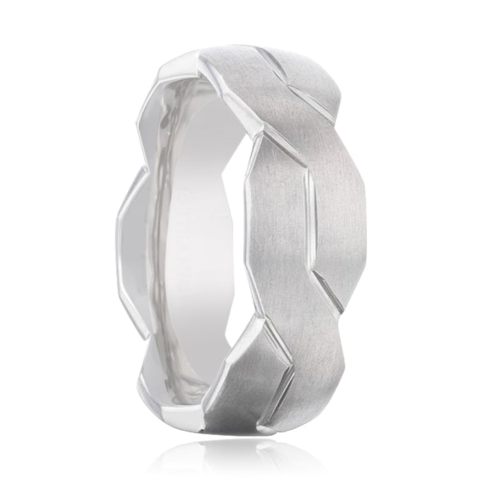 ENDURE Titanium men's wedding band, image 1