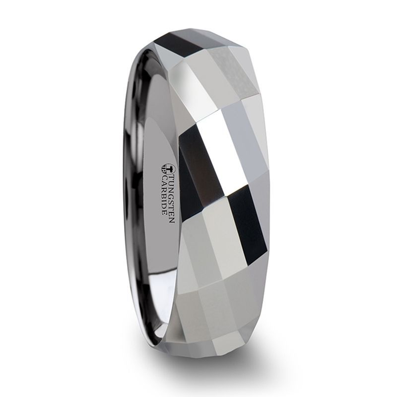 ETERNITY Tungsten Carbide men's wedding band, image 4