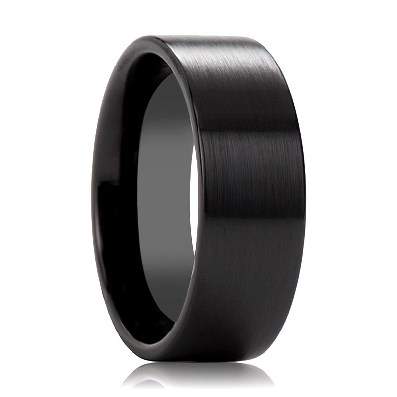 DRAKON Ceramic men's wedding band, image 1